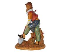 Statuine Presepe: Pastore con vanga 30 cm Fontanini