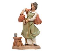 Statuine Presepe: Pastorella che versa l'acqua 12 cm Fontanini 157