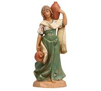 Statuine Presepe: Pastorella con anfore 12 cm Fontanini 119
