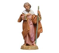 Statuine Presepe: S. Giuseppe in piedi con bastone 12 cm Fontanini 1