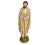Statuine presepe: San Giuseppe linea Martino Landi per presepio da cm 16