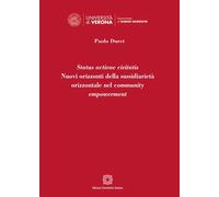 Status activae civitatis. Nuovi orizzonti della sussidiarietà ori
