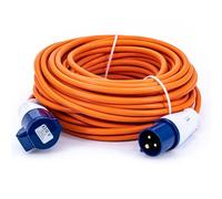 Status Cavo di prolunga resistente, 25 m, nucleo da 2,5 mm, 16 A/230 V, IP44 resistente alle intemperie, ideale per campeggio, roulotte, camper e cantieri (25M16A2.51PK4)