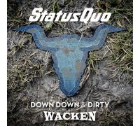 Status Quo Down Down & Dirty at Wacken (CD) Album with Blu-ray
