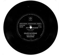 STATUS QUO, in my chair, B side gerdundula, 7N 17998, 7 inch single