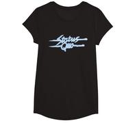 Status Quo Vintage Logo Maglietta, Ragazze, Nero, XS