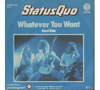 STATUS QUO - WHATEVER YOU WANT 7" (VINYL 45) GERMAN VERTIGO 1979