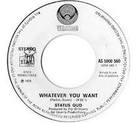 STATUS QUO - Whatever You Want/Hard Ride (7" Vinyl Single)(1979)(Vertigo 6059242)