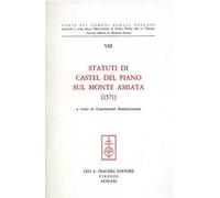 Statuti di Castel del Piano sul monte Amiata (1571)