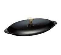 Staub Sur la Table Minis Piatto da Portata, Acciaio Inossidabile, Nero, 31 Centimeters cm