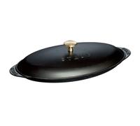 Staub Sur la Table Minis Piatto da Portata, Acciaio Inossidabile, Nero, 31 Centimeters cm