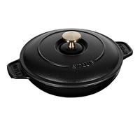 Staub 40509-579-0 Servizio Tegame Tonda, 20 cm, Nero