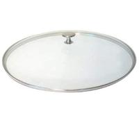 Coperchio in Vetro con Pomello 37 cm Trasparente