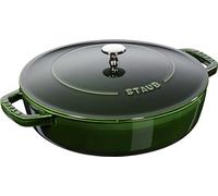 Staub Braisers Tegame Chistera rotondo - 28 cm, basilico