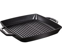 Staub Grill Pans Bistecchiera quadrata - 33 cm, Nera