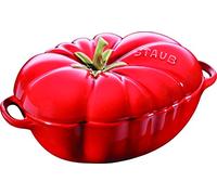 Staub 405118550 - Cocotte a forma di pomodoro, superficie smaltata, in ceramica
