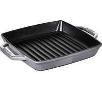 Grill Pans Bistecchiera quadrata - 23 cm, Colore grigio grafite