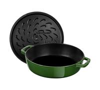 Staub Tegame chistera verde basilico, Ø 28 cm Tegame chistera verde basilico, Ø 28 cm
