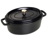 STAUB casseruola/Cocotte in Ghisa, Ovale 29 cm, 4,25 litri, Nero
