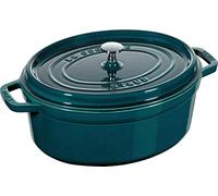 STAUB Casseruola/Cocotte in ghisa, Ovale 31 cm, 5,5 litri, La Mer