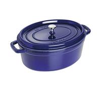 STAUB Casseruola/Cocotte in Ghisa, Ovale 33 cm, 6,7 litri, Blu Scuro