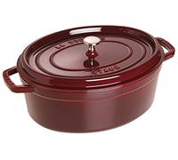 STAUB Casseruola/Cocotte in ghisa, Ovale 33 cm, 6,7 litri, Granata