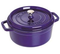 STAUB Casseruola/Cocotte in Ghisa, Rotonda 24 cm, 3,8 l, Blu (Blu Scuro)