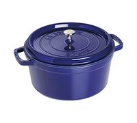 STAUB Casseruola/Cocotte in ghisa, Tonda 28 cm, 6,7 litri, Blu scuro