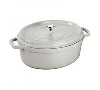 STAUB CASSERUOLA COCOTTE OVALE CM 29 WHITE TRUFFLE 1007307