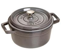 STAUB Casseruola Rotonda, Ghisa, Grigio (Grafite), 20 cm