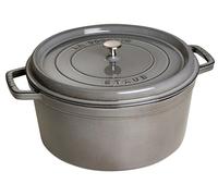 STAUB Casseruola Rotonda, Ghisa, Grigio (Grafite), 34 cm