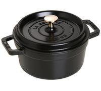 Staub Casseruola Rotonda, Nero, 20 cm