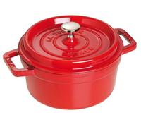 Staub Casseruola Rotonda, Rosso (Ciliegia), 20 cm