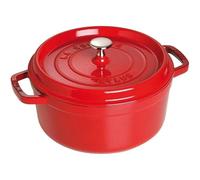 Staub Casseruola Rotonda, Rosso (Ciliegia), 26 cm