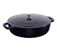 STAUB CHISTERA BRASIERA 28 CM BLU SCURO IN GHISA MOD. 1004764 EAN 3272340019869
