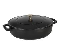Staub Braisers Tegame Chistera rotondo - 28 cm, nero