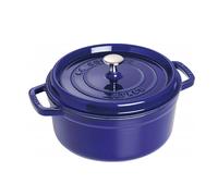 La Cocotte Cocotte rotonda - 24 cm, blu scuro