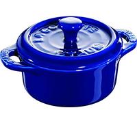 Staub - Mini Cocotte Rotonda 10cm Ceramica Blu Staub - Mini Cocotte 10cm Staub