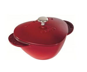 Staub Cocotte cuore rosso ciliegia, Ø 20 cm Cocotte cuore rosso ciliegia, Ø 20 cm