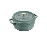 Staub Cocotte eucalipto, Ø 24 cm Cocotte eucalipto, Ø 24 cm