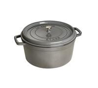 Staub La Cocotte rotonda - 30 cm, Colore grigio grafite