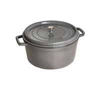Staub La Cocotte rotonda - 34 cm, Colore grigio grafite
