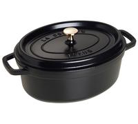 STAUB Cocotte, Gusseisen Bräter, Alle Herdarten inkl Induktion, Oval 29 cm, 4,25