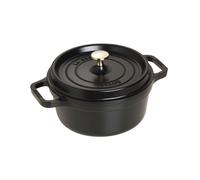 Cocotte in Ghisa con Coperchio Diametro 22 cm Capacità 2.6 lt Colore Nero - Linea La Cocotte