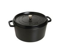 La Cocotte Cocotte rotonda - 34 cm, Nera