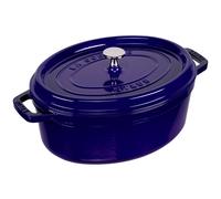Staub Oval Cocotte 29 Cm One Size Silver