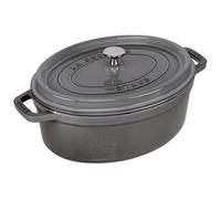STAUB COCOTTE OVALE 29 CM GRIGIA IN GHISA MOD. 1003931 EAN 3272341029188
