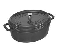STAUB COCOTTE OVALE 31 CM GRIGIA IN GHISA MOD. 1003935 EAN 3272341031181