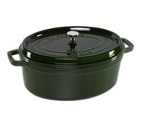 STAUB COCOTTE OVALE 33 CM VERDE BASILICO IN GHISA MOD. 1004165 EAN 3272341033857