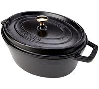 STAUB Cocotte ovale, Ghisa, Nero, 4.25 l